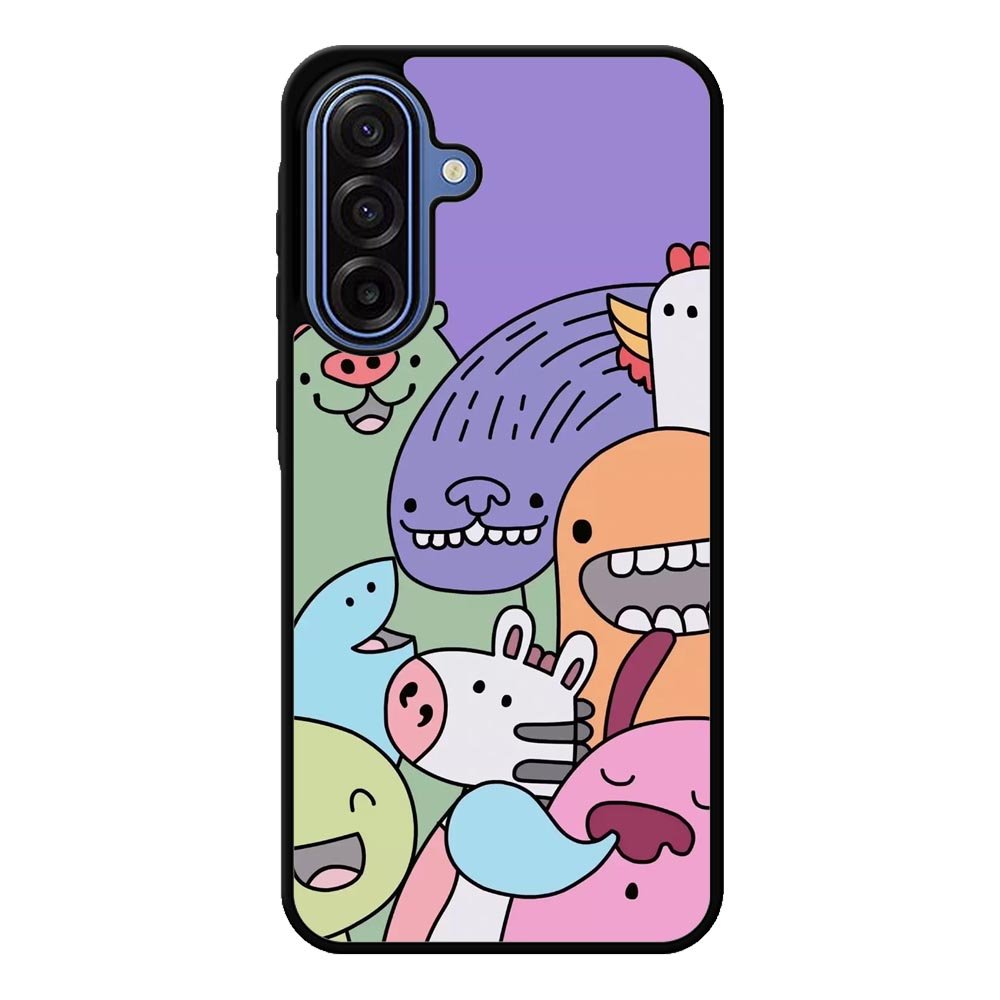 Kawaii Doodle Samsung Galaxy A17 Case QC9062