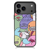 Kawaii Doodle iPhone 17 Pro Case RC9062