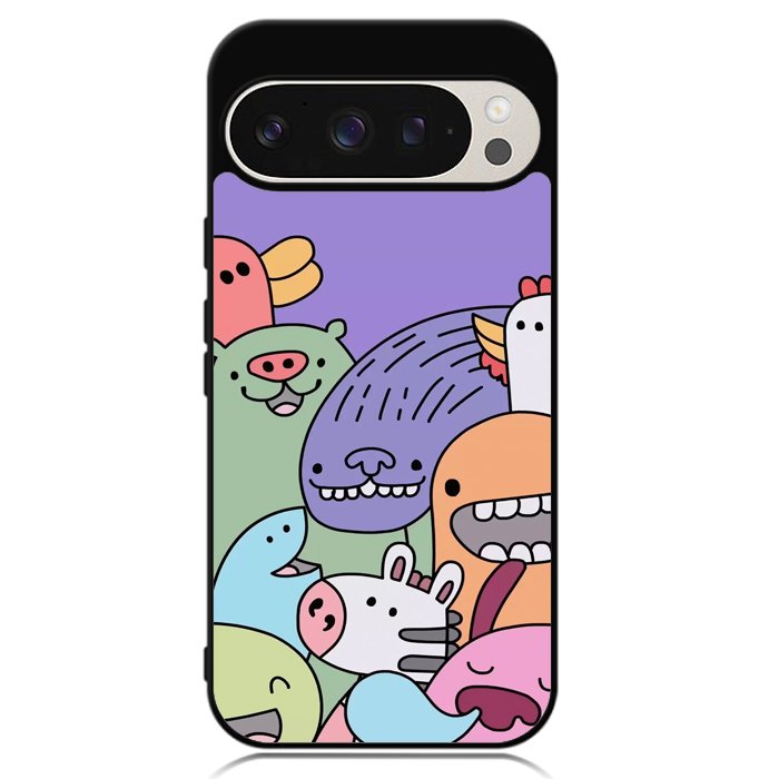 Kawaii Doodle Google Pixel 9 | Pixel 9 Pro Case OV9062