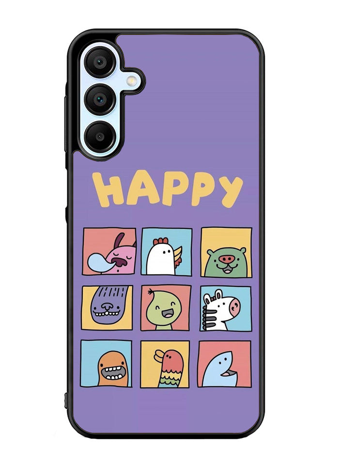 Kawaii Emoji Happy Samsung Galaxy A15 5G Case OV9061