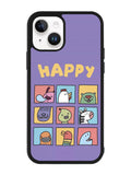 Kawaii Emoji Happy iPhone 14 Plus Case QC9061