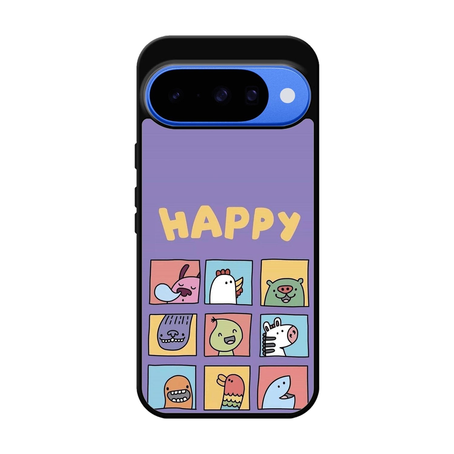Kawaii Emoji Happy Google Pixel 10 Case QC9061