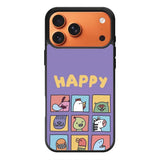 Kawaii Emoji Happy iPhone 17 Pro Max Case QC9061