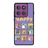 Kawaii Emoji Happy Motorola Moto Edge 60 Pro Case QC9061