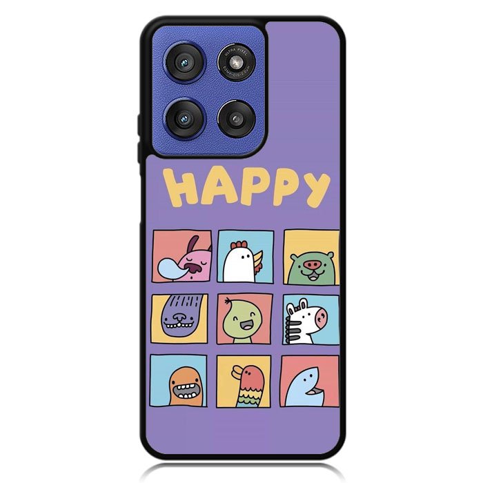 Kawaii Emoji Happy Motorola Moto G Stylus 5G 2025 Case OV9061