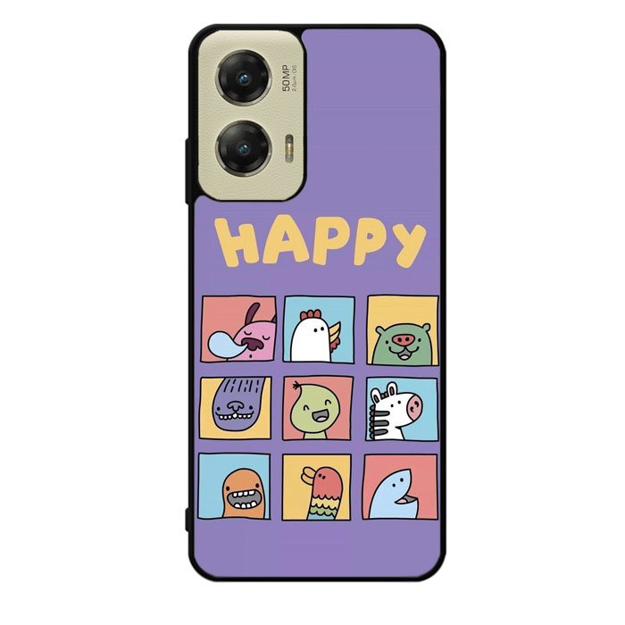 Kawaii Emoji Happy Motorola Moto G Stylus 5G 2024 Case OV9061