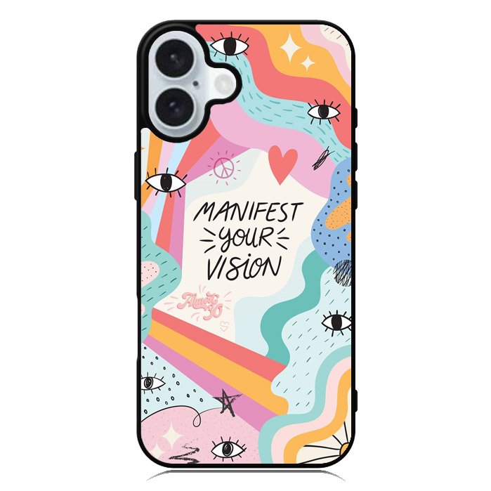 Manifest Your Vision iPhone 16 Case QC9058