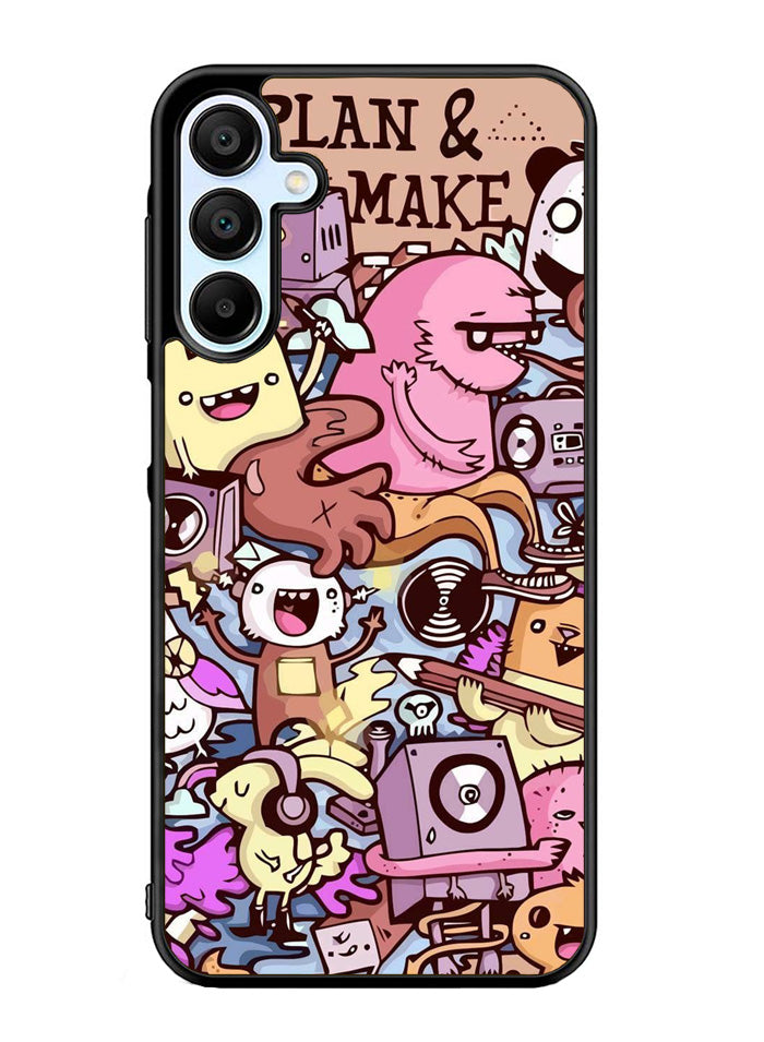 Monster Plan And Make Samsung Galaxy A15 5G Case OV9057