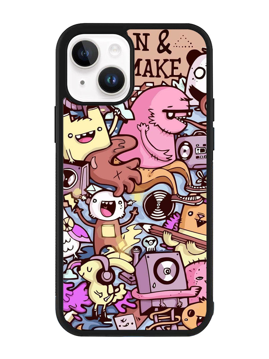 Monster Plan And Make iPhone 14 Case QC9057