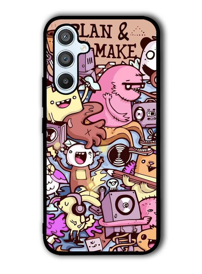 Monster Plan And Make Samsung Galaxy A14 5G Case QC9057