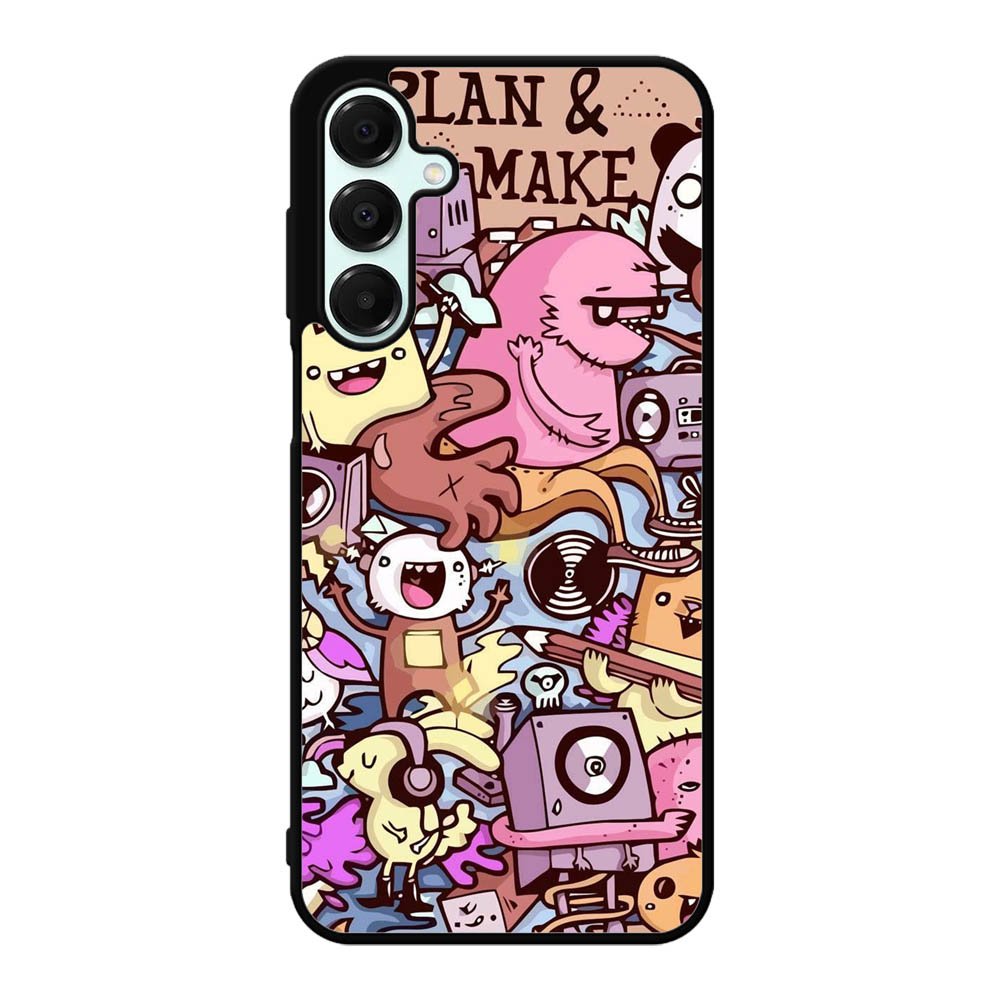 Monster Plan And Make Samsung Galaxy A16 Case OV9057