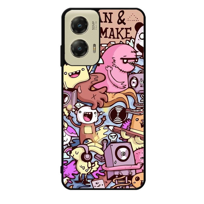 Monster Plan And Make Motorola Moto G Stylus 5G 2024 Case OV9057