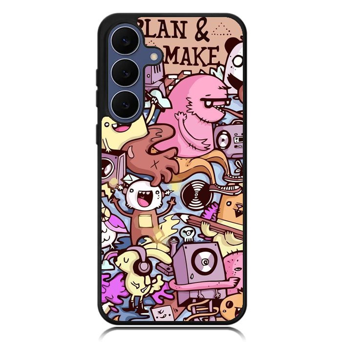 Monster Plan And Make Samsung Galaxy S25 FE Case OV9057