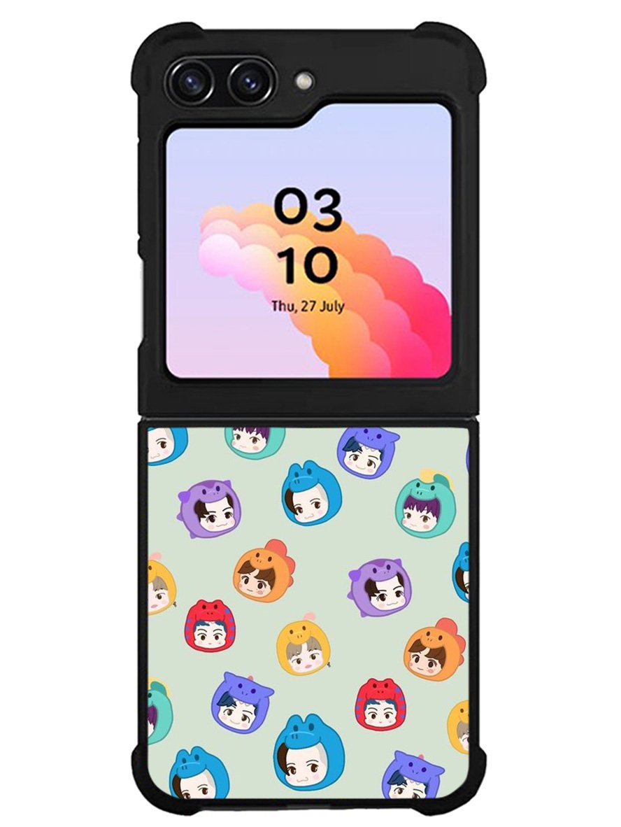Nct Character Face Samsung Galaxy Z Flip 5 5G 2023 Case OV9055