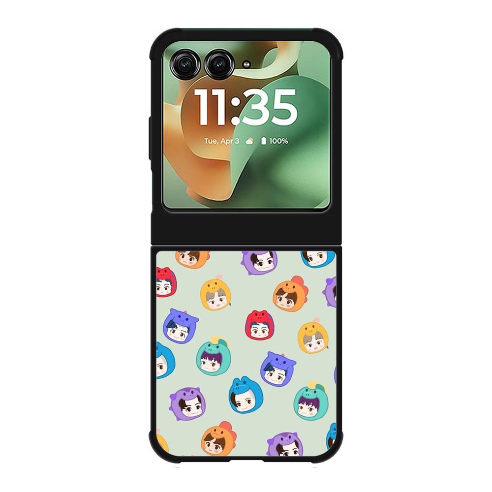Nct Character Face Motorola Moto RAZR 2025 Case OV9055
