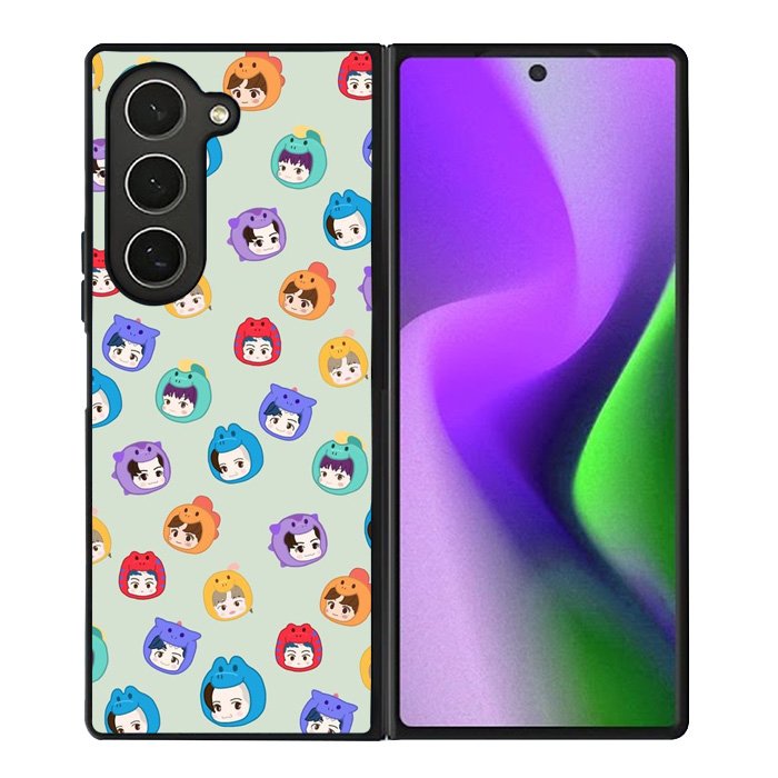 Nct Character Face Samsung Galaxy Z Fold 6 5G 2024 Case OV9055