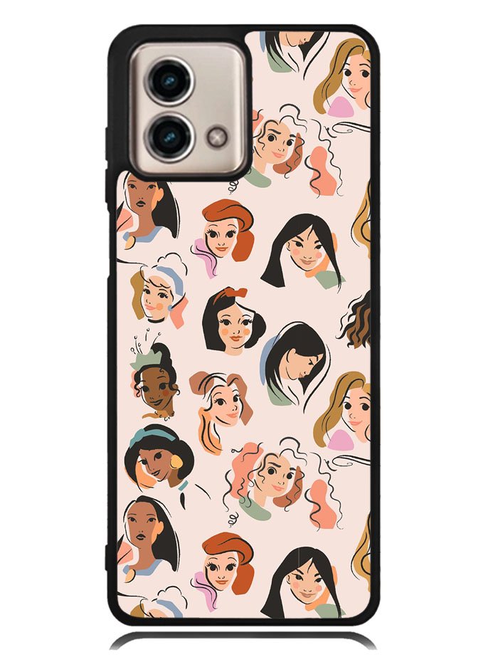 Princess Disney Face Motorola Moto G Stylus 5G 2023 Case OV9053