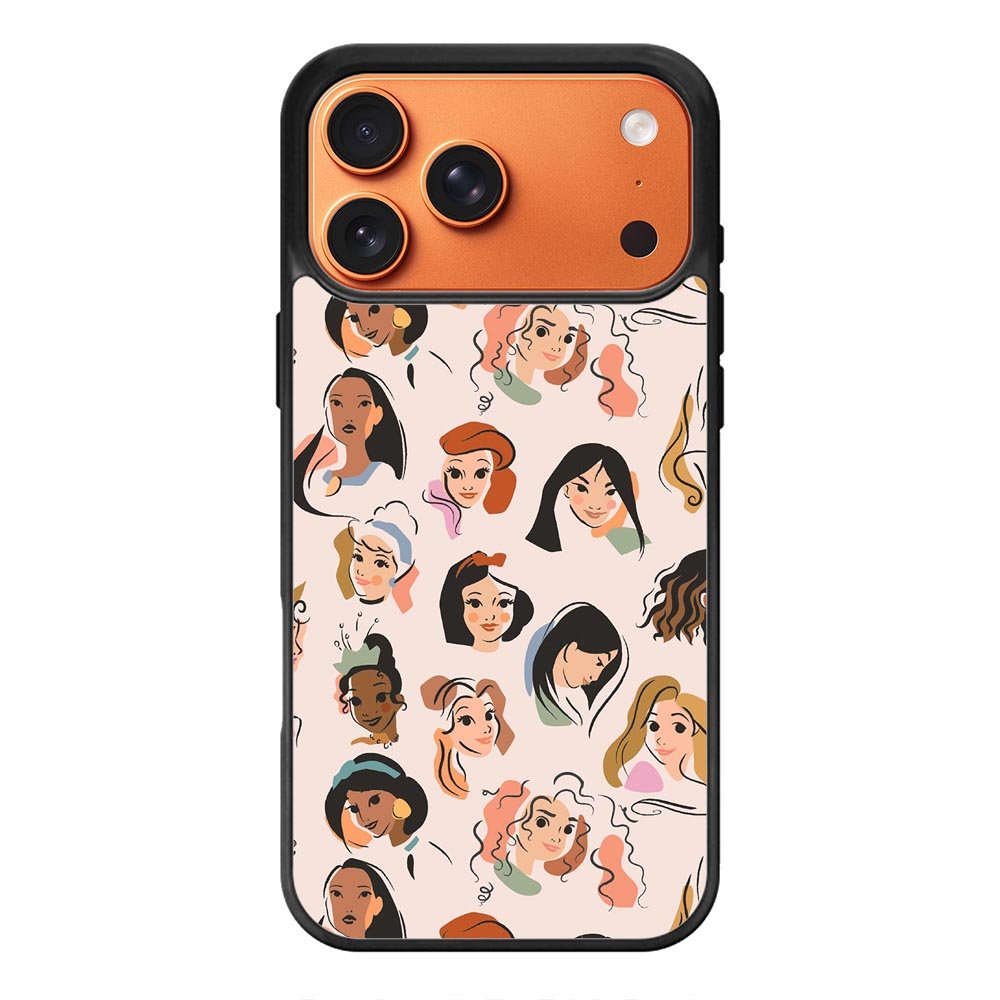 Princess Disney Face iPhone 17 Pro Max Case QC9053