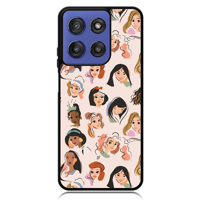 Princess Disney Face Motorola Moto G Stylus 5G 2025 Case OV9053