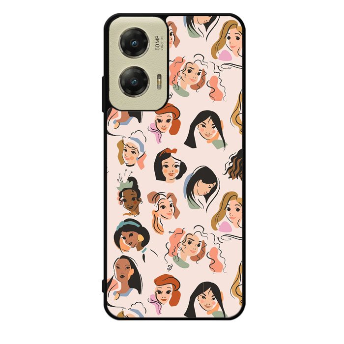 Princess Disney Face Motorola Moto G Stylus 5G 2024 Case OV9053