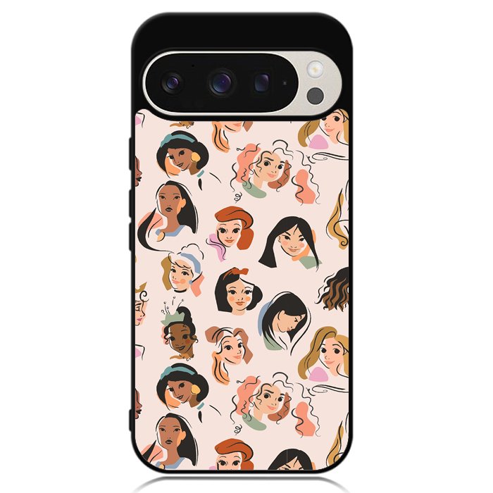 Princess Disney Face Google Pixel 9 Pro XL Case OV9053