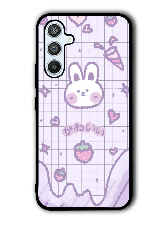 Rabbit Cute Purple Samsung Galaxy A14 5G Case QC9051