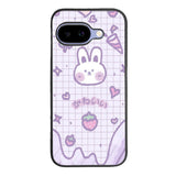 Rabbit Cute Purple Google Pixel 10A Case OV9051
