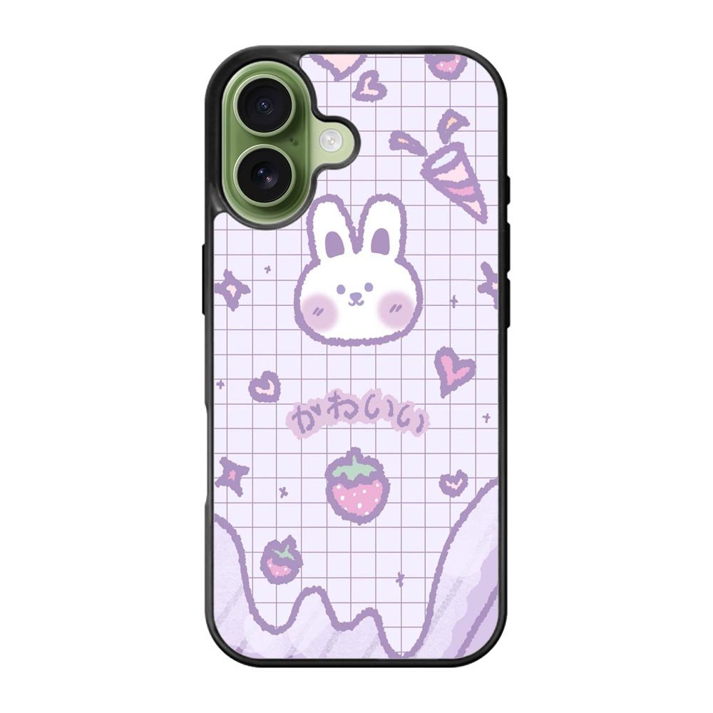 Rabbit Cute Purple iPhone 17 Case OV9051