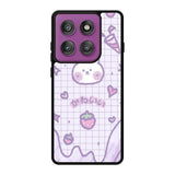 Rabbit Cute Purple Motorola Moto Edge 60 Pro Case OV9051