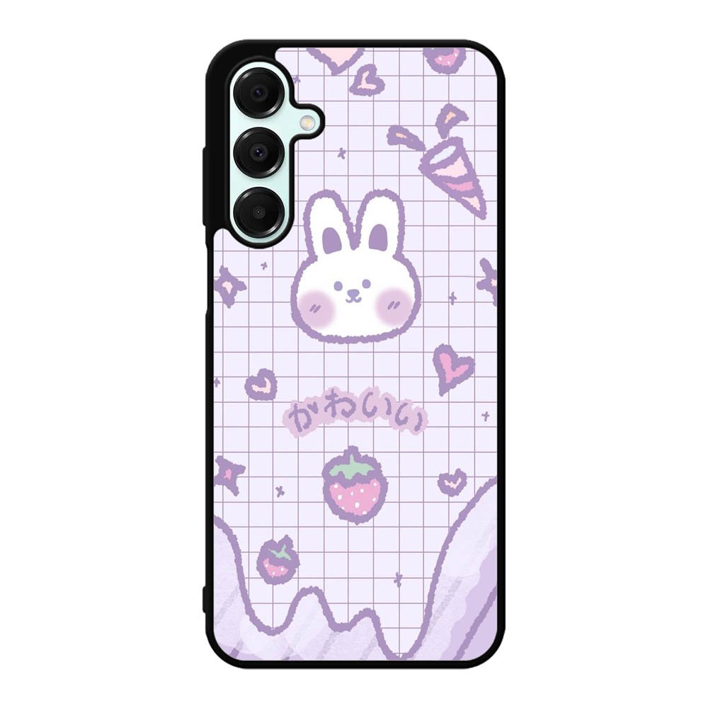 Rabbit Cute Purple Samsung Galaxy A16 Case OV9051