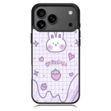 Rabbit Cute Purple iPhone 17 Pro Case RC9051