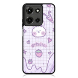Rabbit Cute Purple Motorola Moto G 5G 2025 Case OV9051