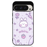 Rabbit Cute Purple Google Pixel 9 Pro XL Case OV9051