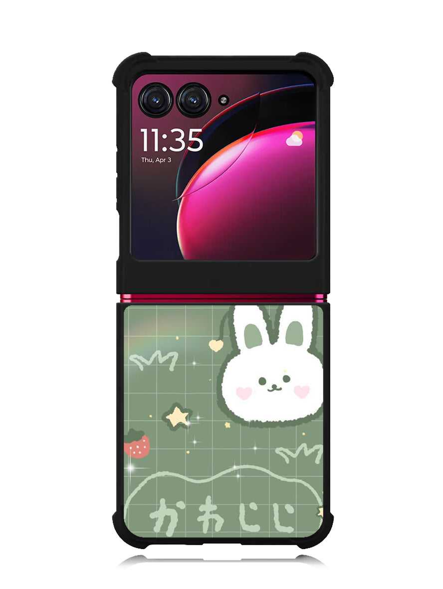 Rabbit Green Motorola Moto Razr Plus 2023 , Moto Razr+ 2023 Case