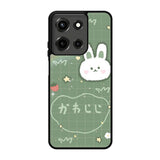 Rabbit Green Motorola Moto G 5G 2025 Case OV3386