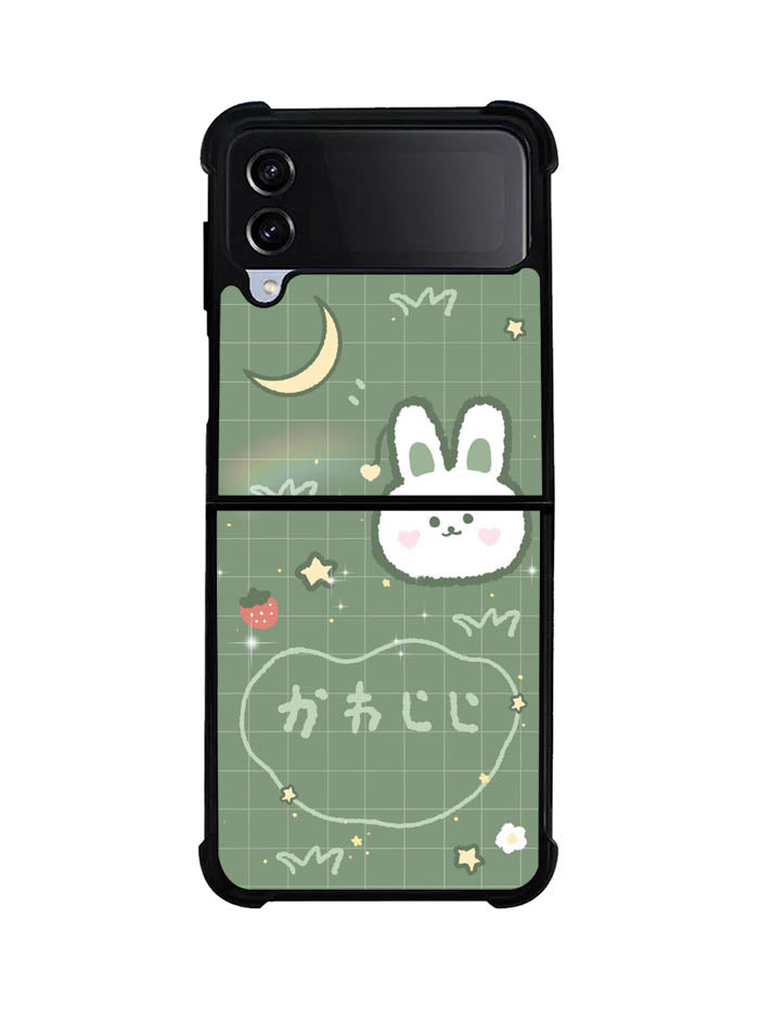 Rabbit Green Samsung Galaxy Z Flip 4 5G 2022 Case