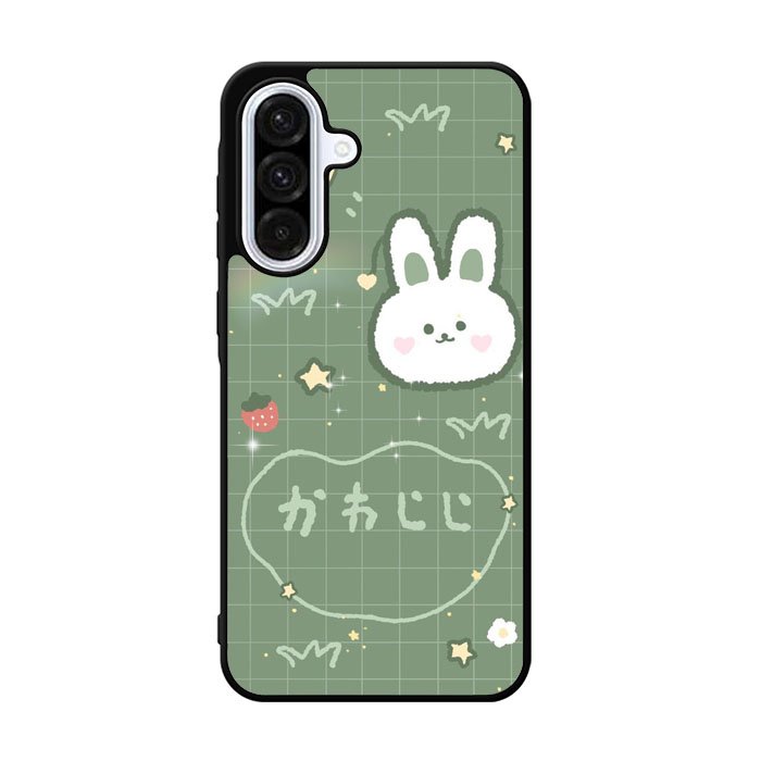 Rabbit Green Samsung Galaxy A36 Case OV3386