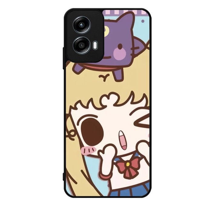 Sailor Moon Chibi Motorola Moto G Play 2024 Case OV9049
