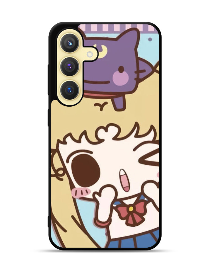 Sailor Moon Chibi Samsung Galaxy S25 Plus 5G , Samsung Galaxy S25+ 5G Case OV9049