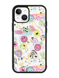 Smiley World Pattern iPhone 14 Plus Case QC9048