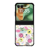 Smiley World Pattern Motorola Moto RAZR 2025 Case OV9048
