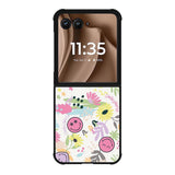 Smiley World Pattern Motorola Moto RAZR Plus 2025 Case OV9048