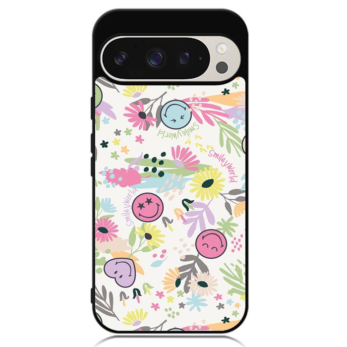 Smiley World Pattern Google Pixel 9 Pro XL Case OV9048