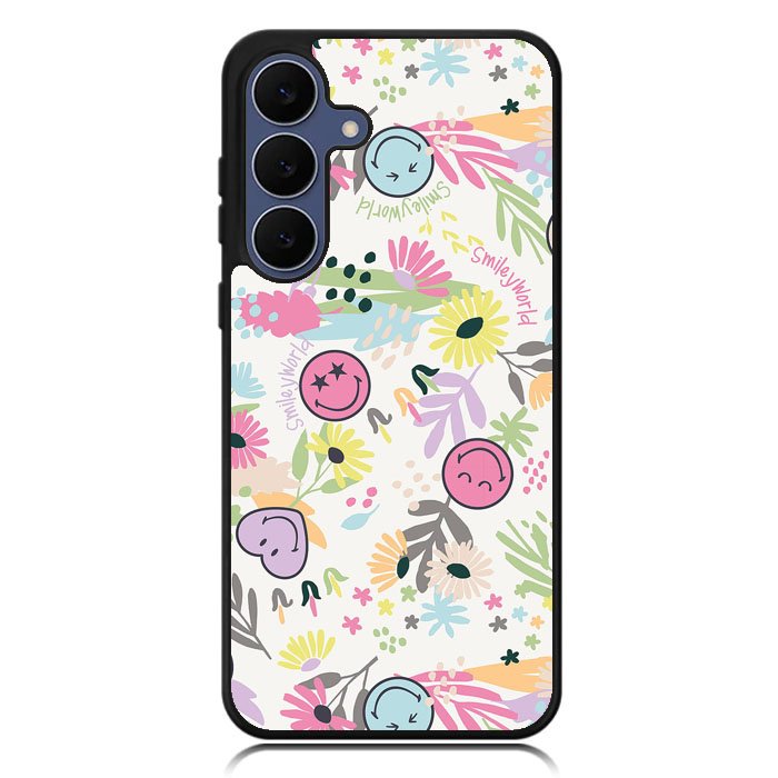 Smiley World Pattern Samsung Galaxy S25 FE Case OV9048