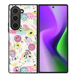 Smiley World Pattern Samsung Galaxy Z Fold 6 5G 2024 Case OV9048