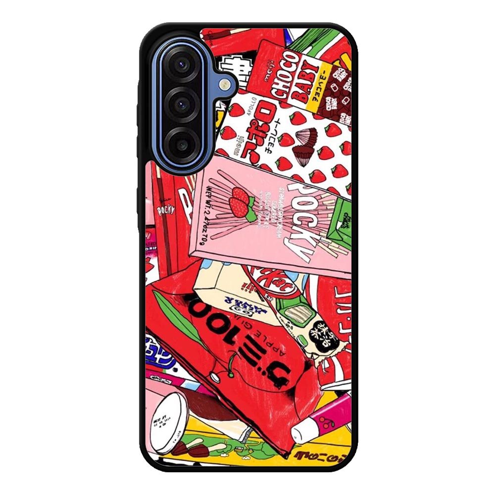 Snack Wallpaper Samsung Galaxy A17 Case QC9047
