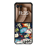 Space Sticker Motorola Moto RAZR Plus 2025 Case OV9044