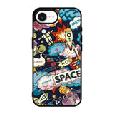 Space Sticker iPhone 17e Case OV9044