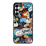 Space Sticker Samsung Galaxy A16 Case OV9044