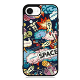 Space Sticker iPhone 16e Case OV9044